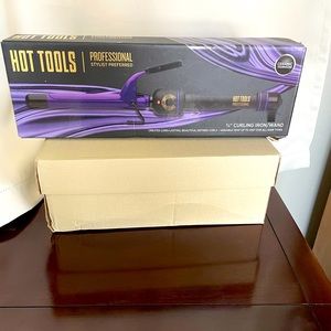 Curling iron, hot tools, never used in a box, hot tools